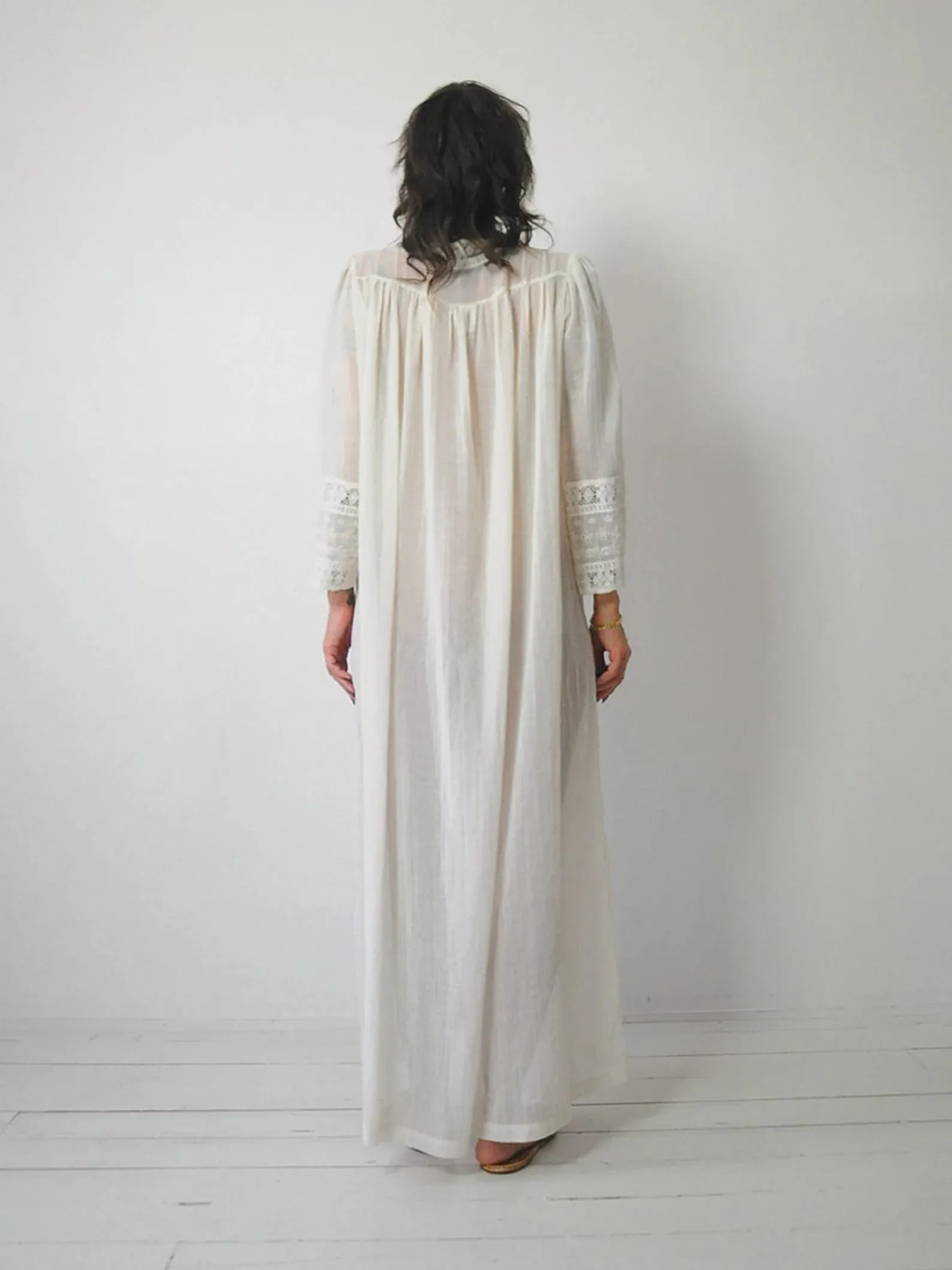 1970's Christian Dior Lace Nightgown