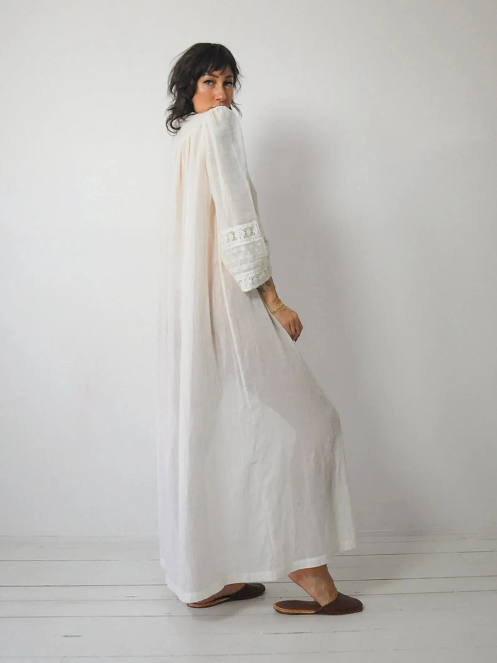 1970's Christian Dior Lace Nightgown