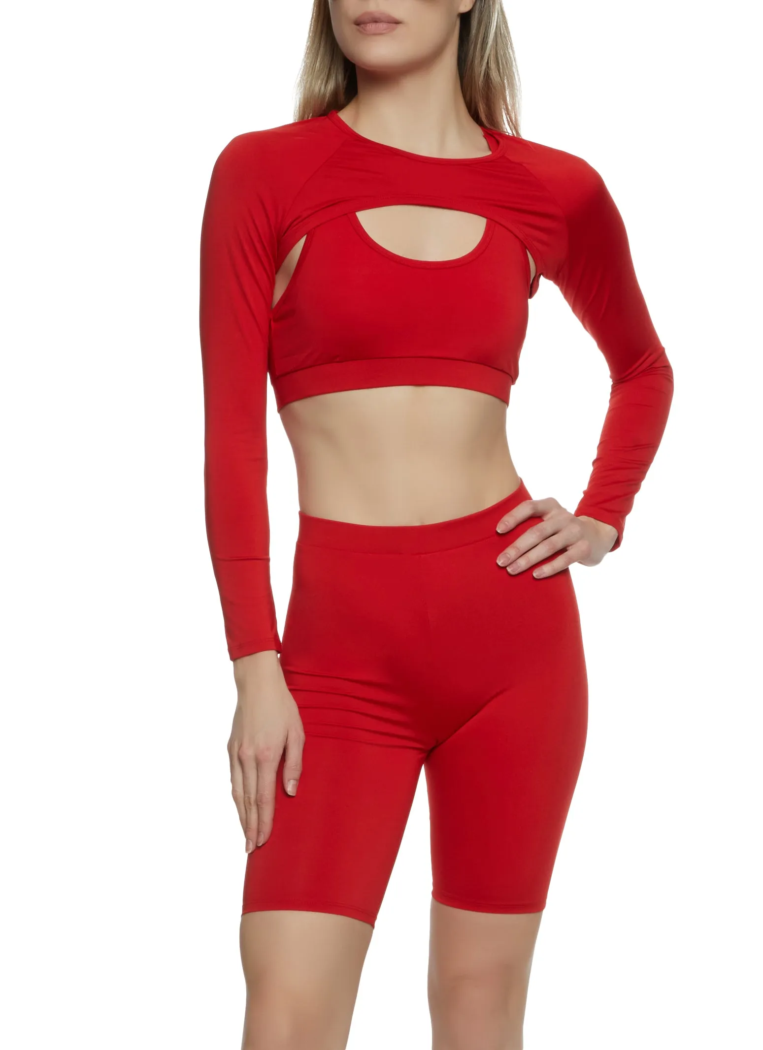 Active Shrug and Sports Bra Set