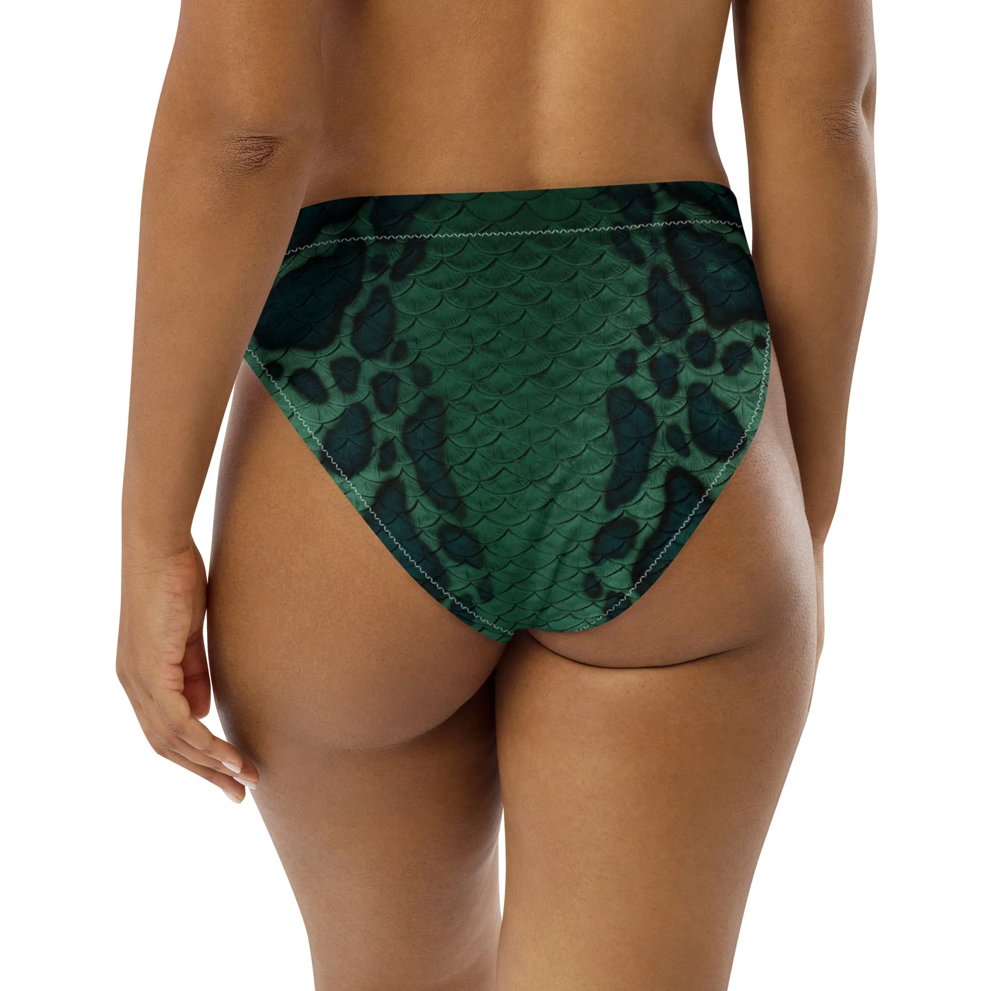 Ailea Recycled High-Waisted Bikini Bottom