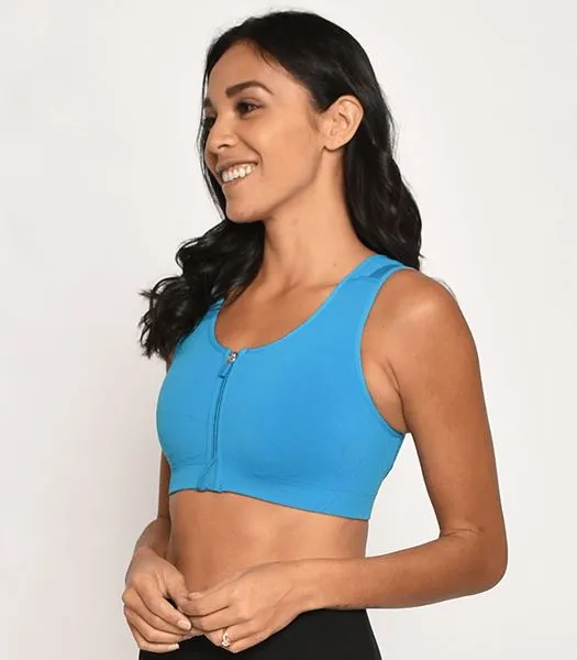 AlignMe Zipper Posture Sports Bra For Women