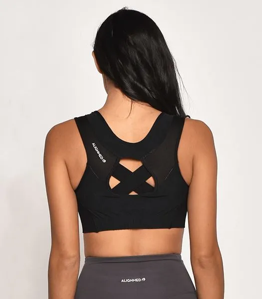 AlignMe Zipper Posture Sports Bra For Women