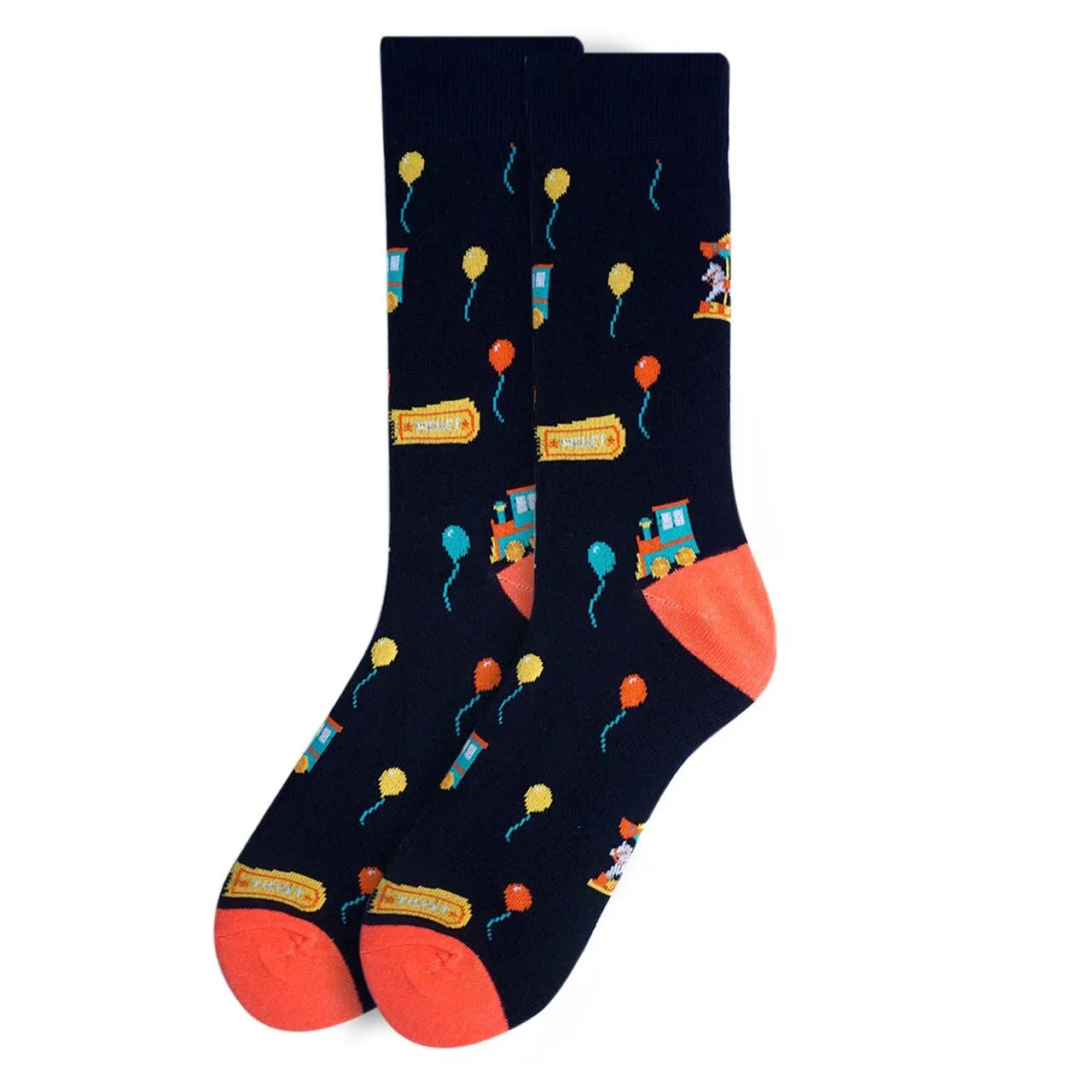 Amusement Park Socks for Men