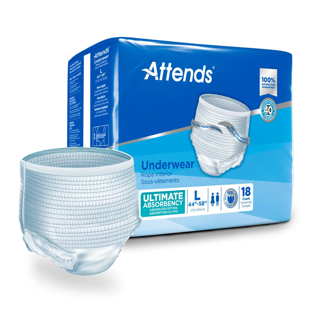 Attends Underwear, Ultimate Absorbency