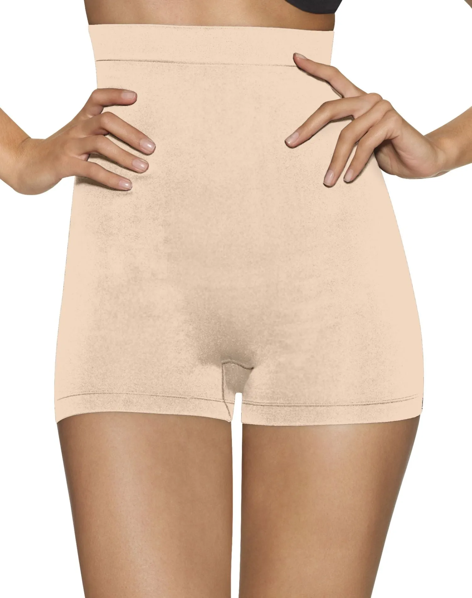 Barely There Second Skinnies Smoothers Hi-Waist Boxer Shaper