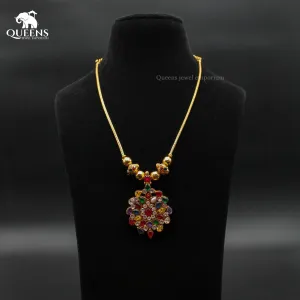 BAWANA KODI NECKLACE - NAVARATNA