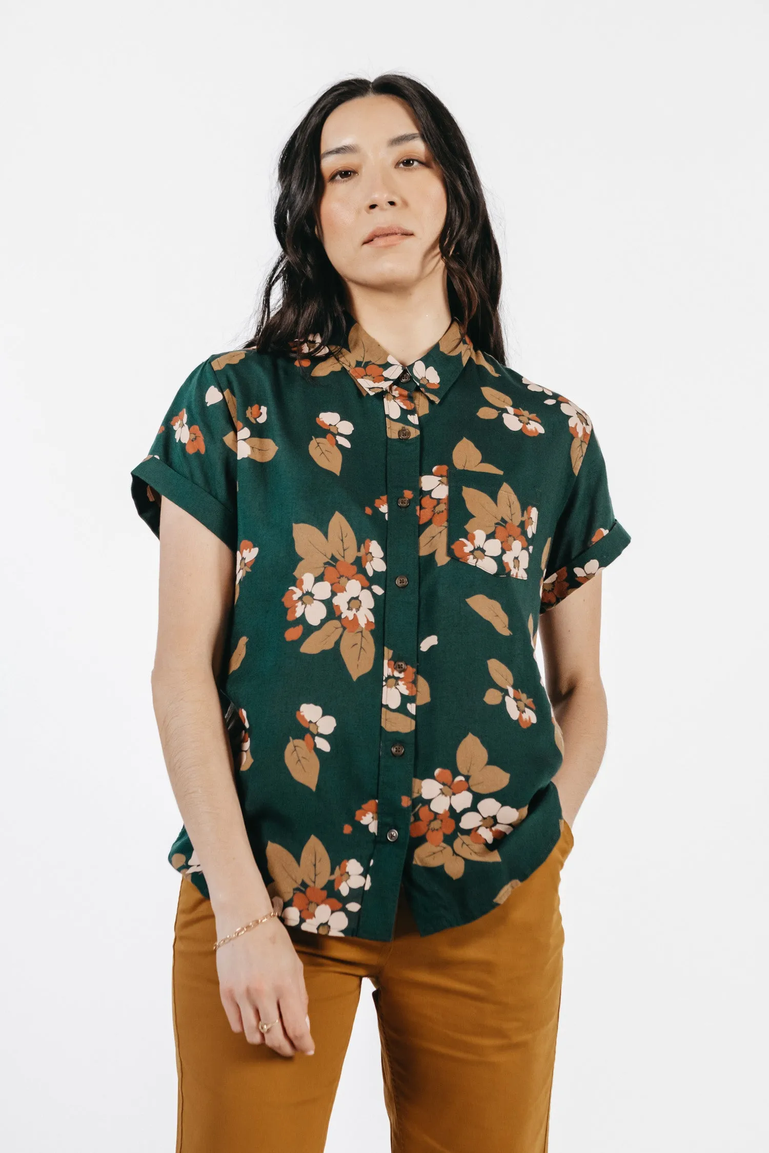 Bea Shirt / Forest Floral