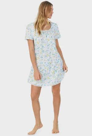 Breeze Blooms Short Nightgown