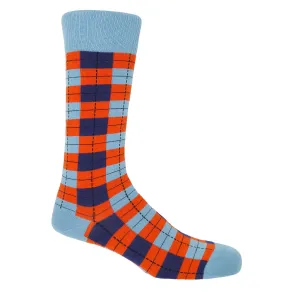 Checkmate Men's Socks - Sky