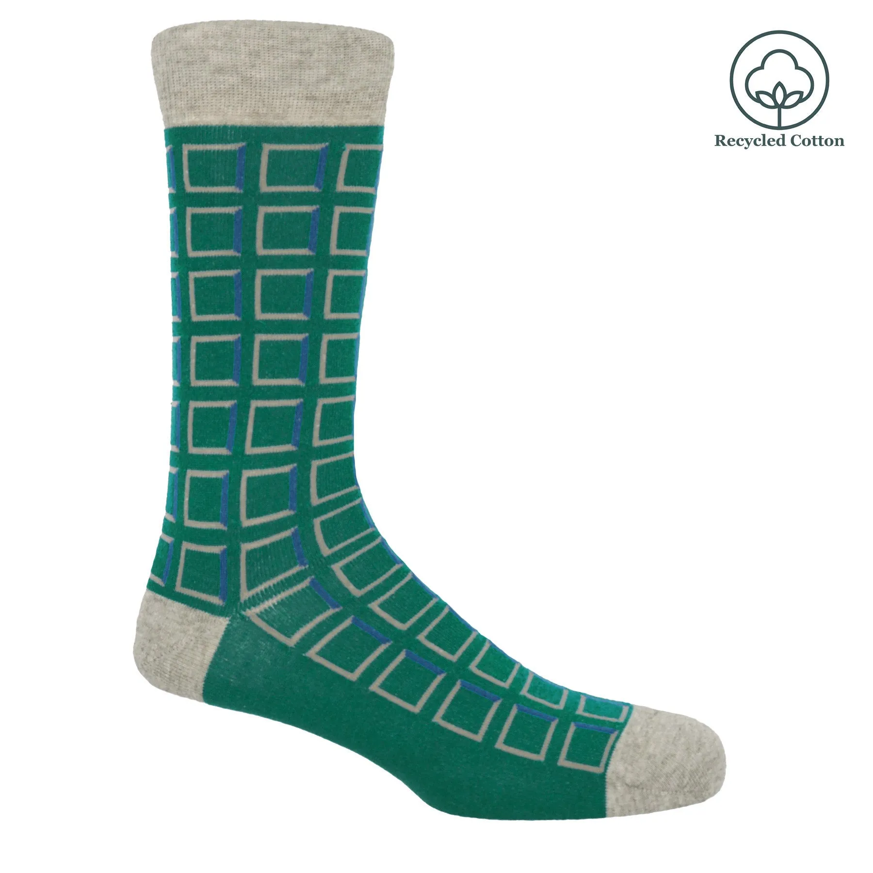 Cube Men's Socks - Teal