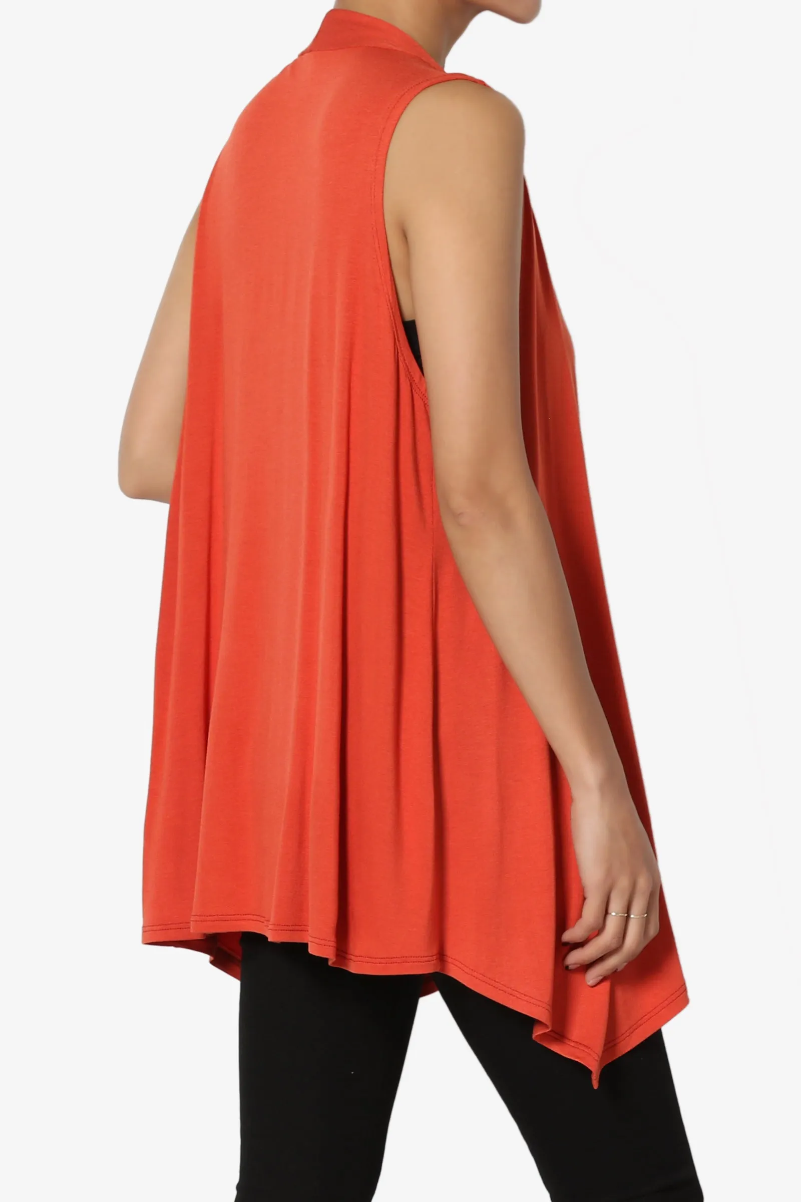 Danna Draped Jersey Vest MORE COLORS