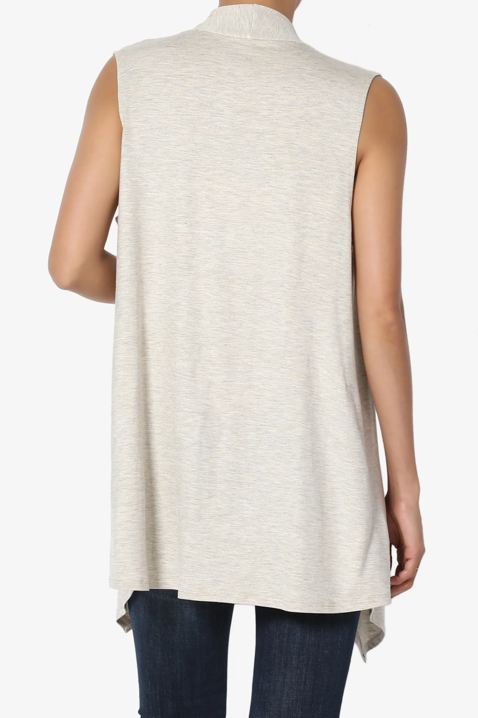 Danna Draped Jersey Vest MORE COLORS