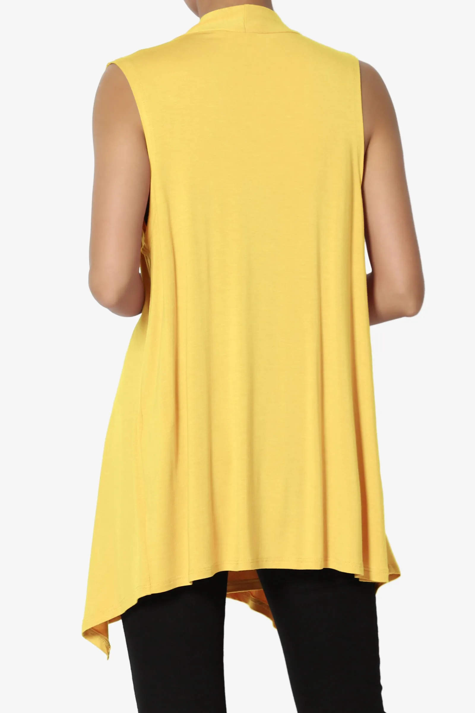 Danna Draped Jersey Vest MORE COLORS