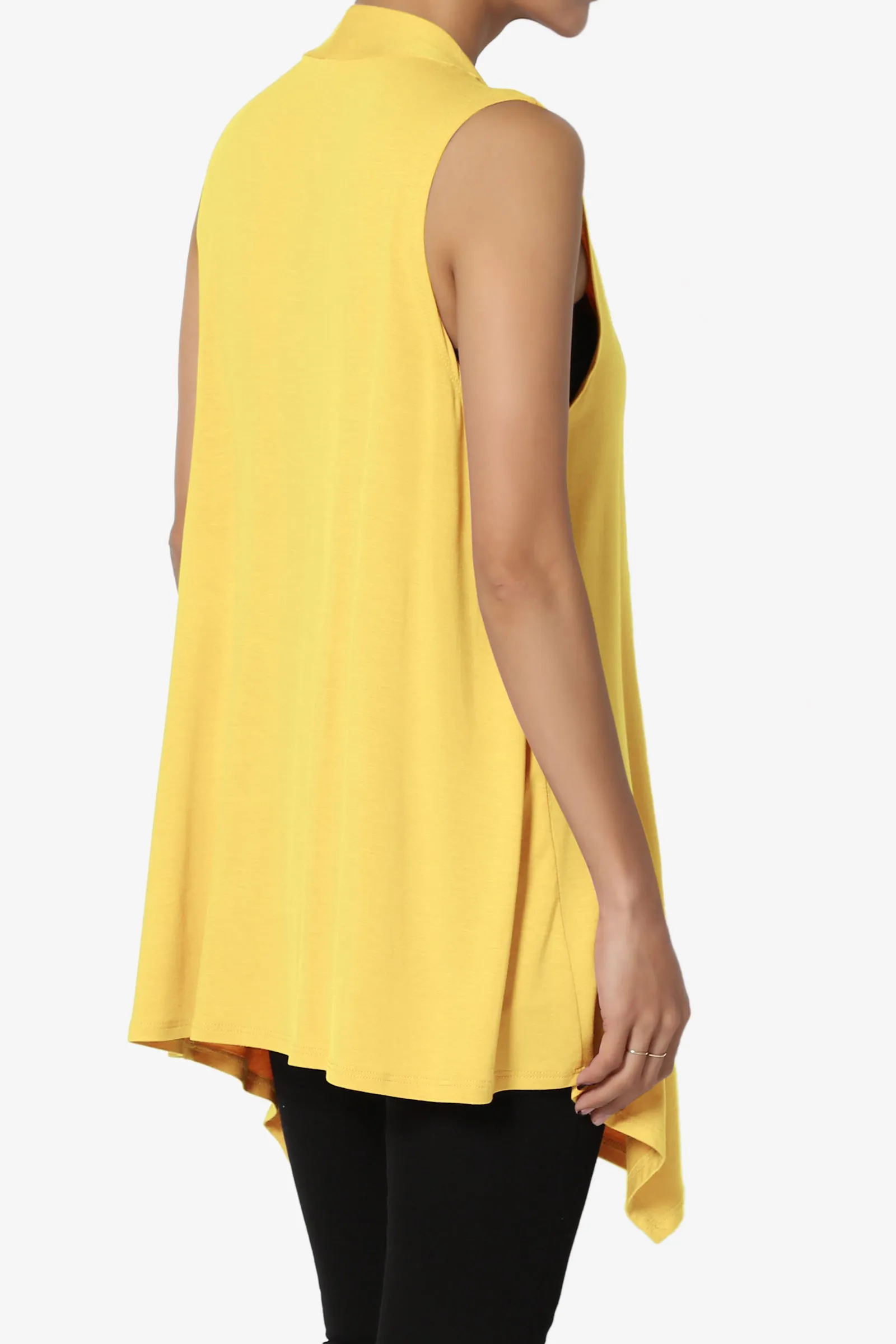 Danna Draped Jersey Vest MORE COLORS