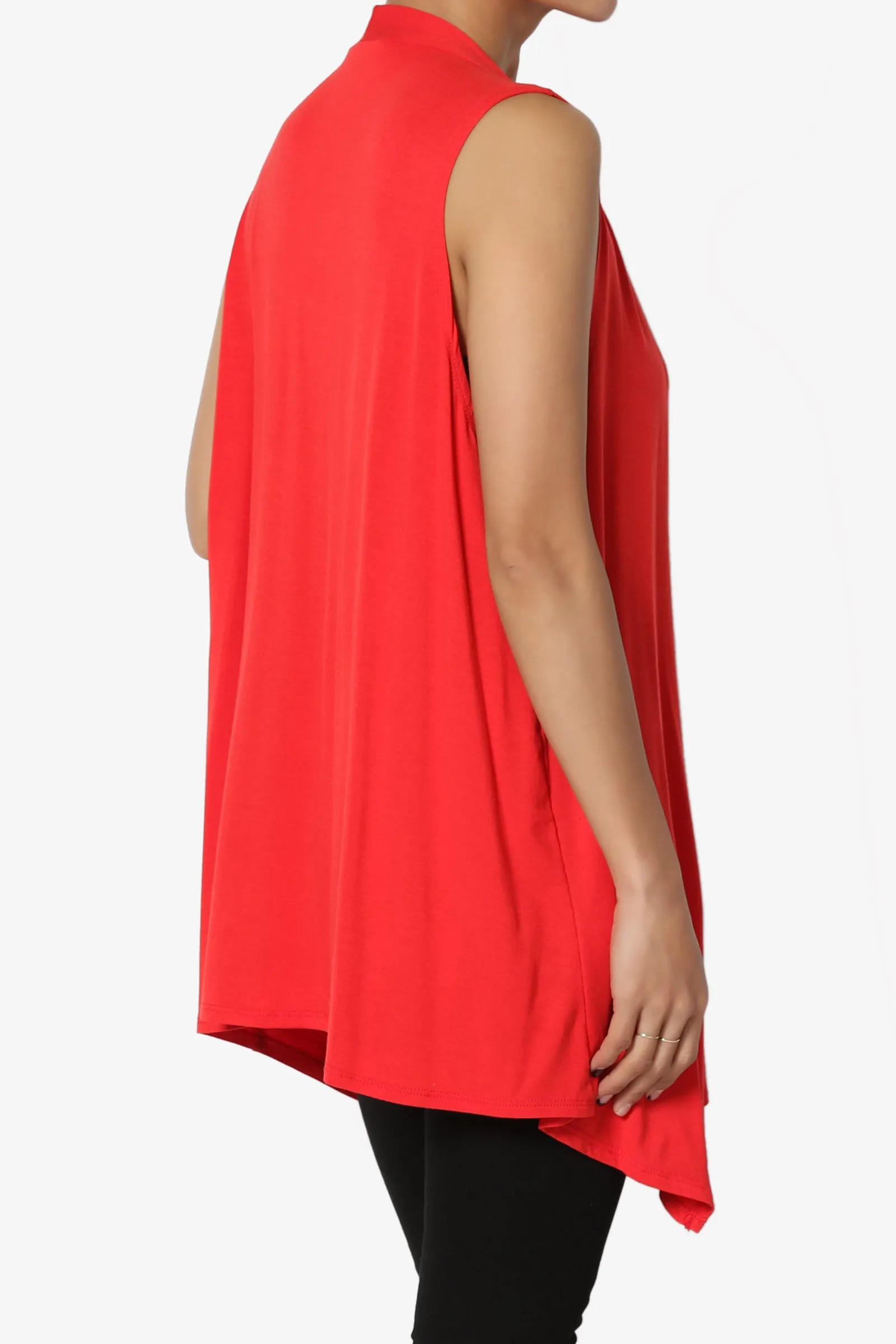 Danna Draped Jersey Vest MORE COLORS