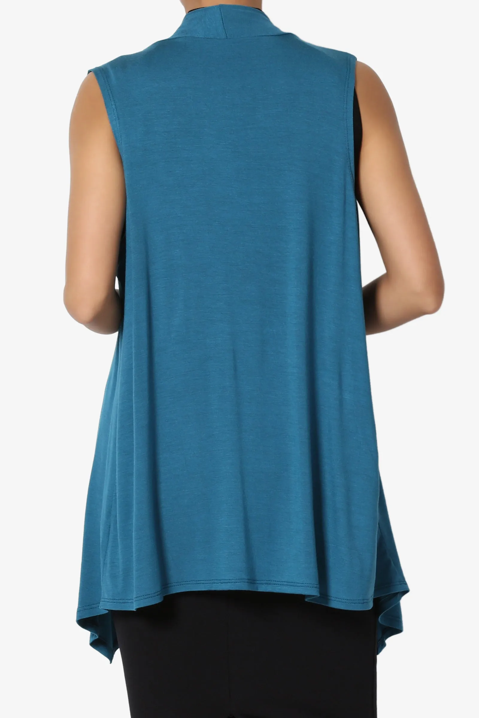 Danna Draped Jersey Vest MORE COLORS