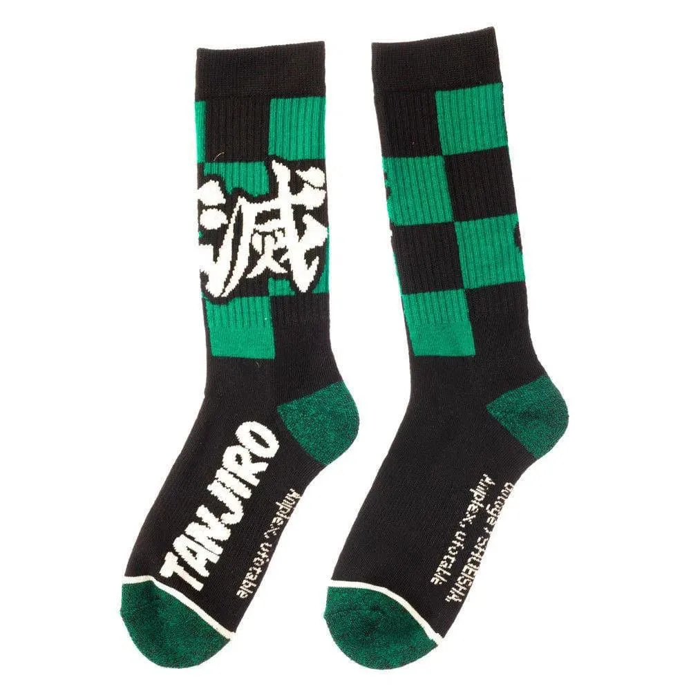 Demon Slayer - "Tanjiro" Crew Socks - Bioworld