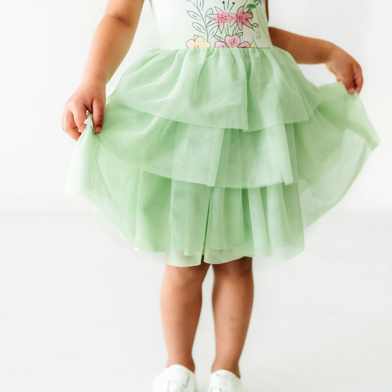 Disney Tiana Flutter Tiered Tutu Dress