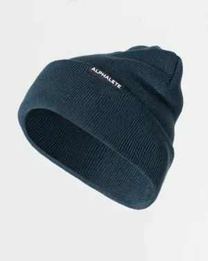 Essential Foldover Beanie - Midnight