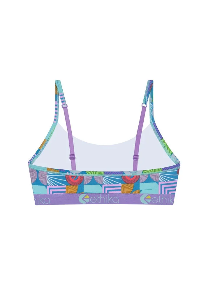 Ethika Abstract Gathering Girls Pullover Bra