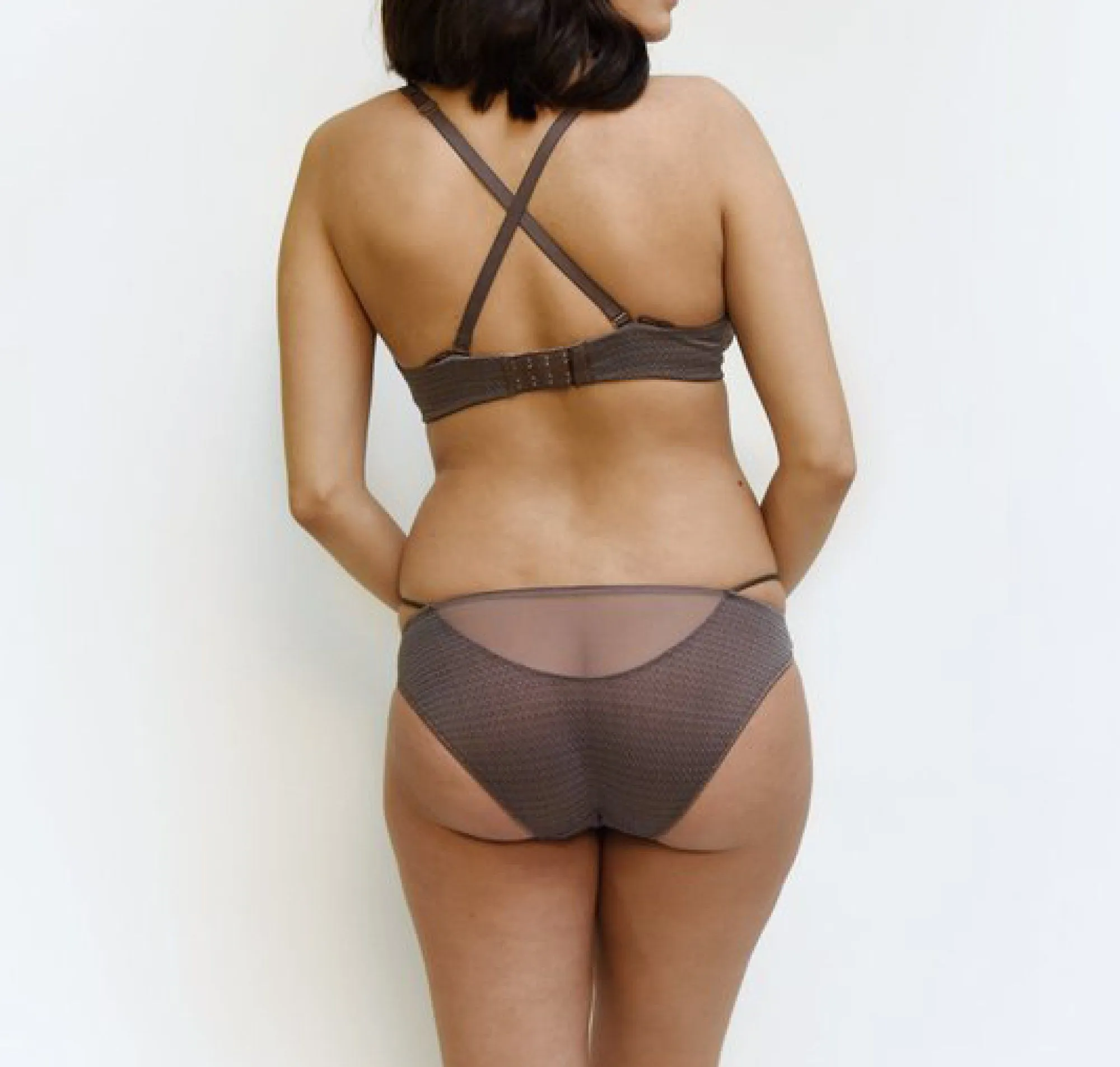 Everyday soft wire bra [Taupe]