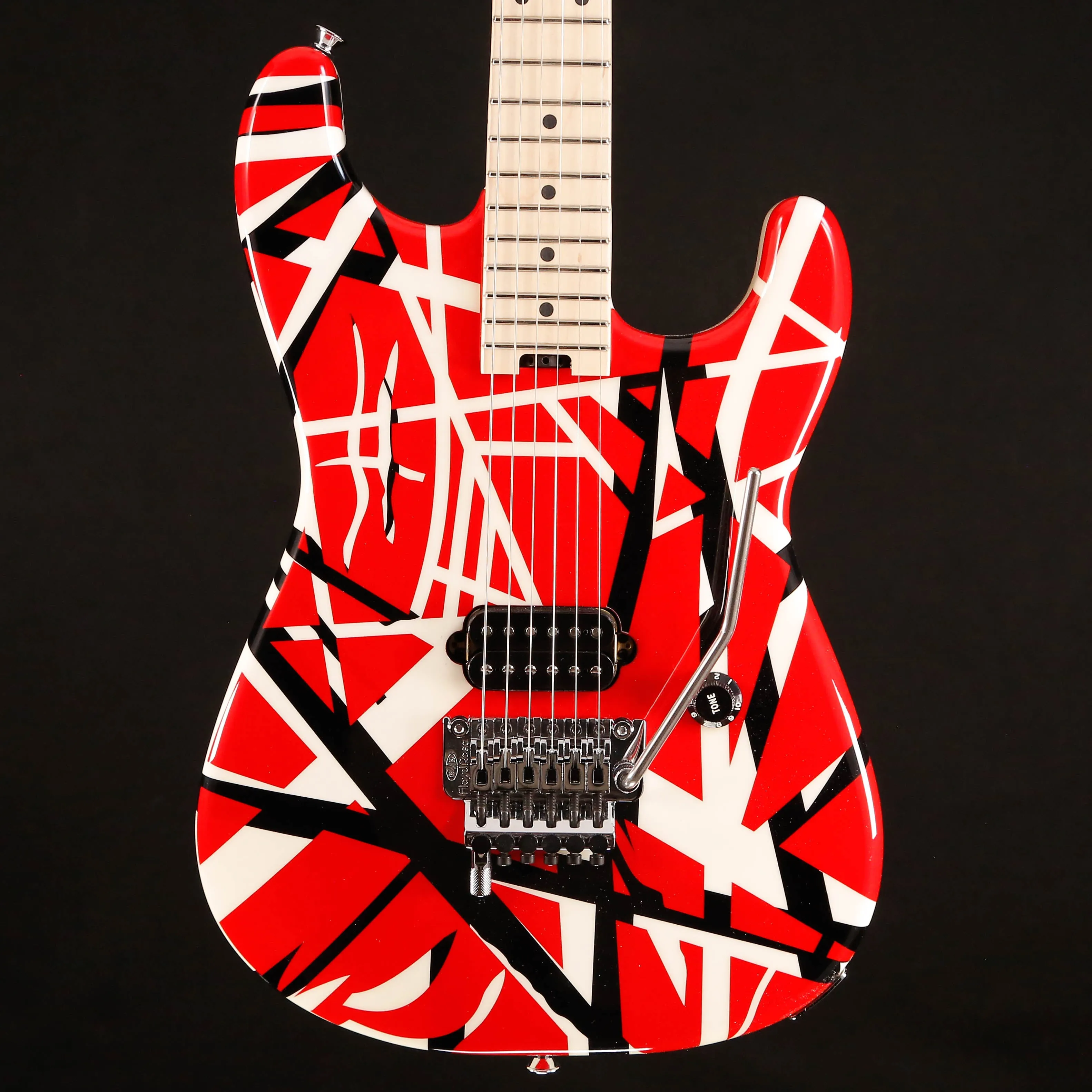 EVH Striped Series, Red w Black Stripes 8lbs 1.5oz