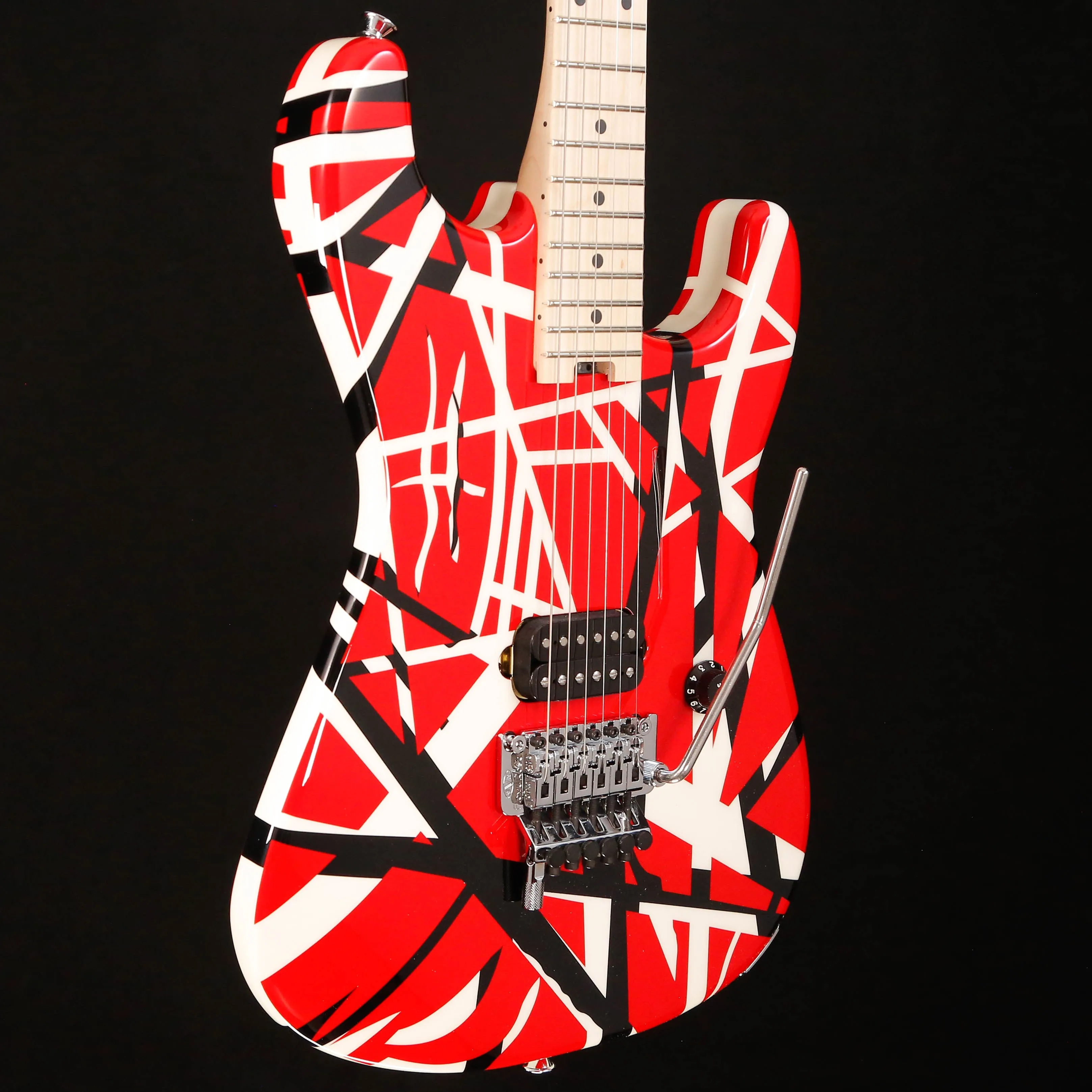 EVH Striped Series, Red w Black Stripes 8lbs 1.5oz