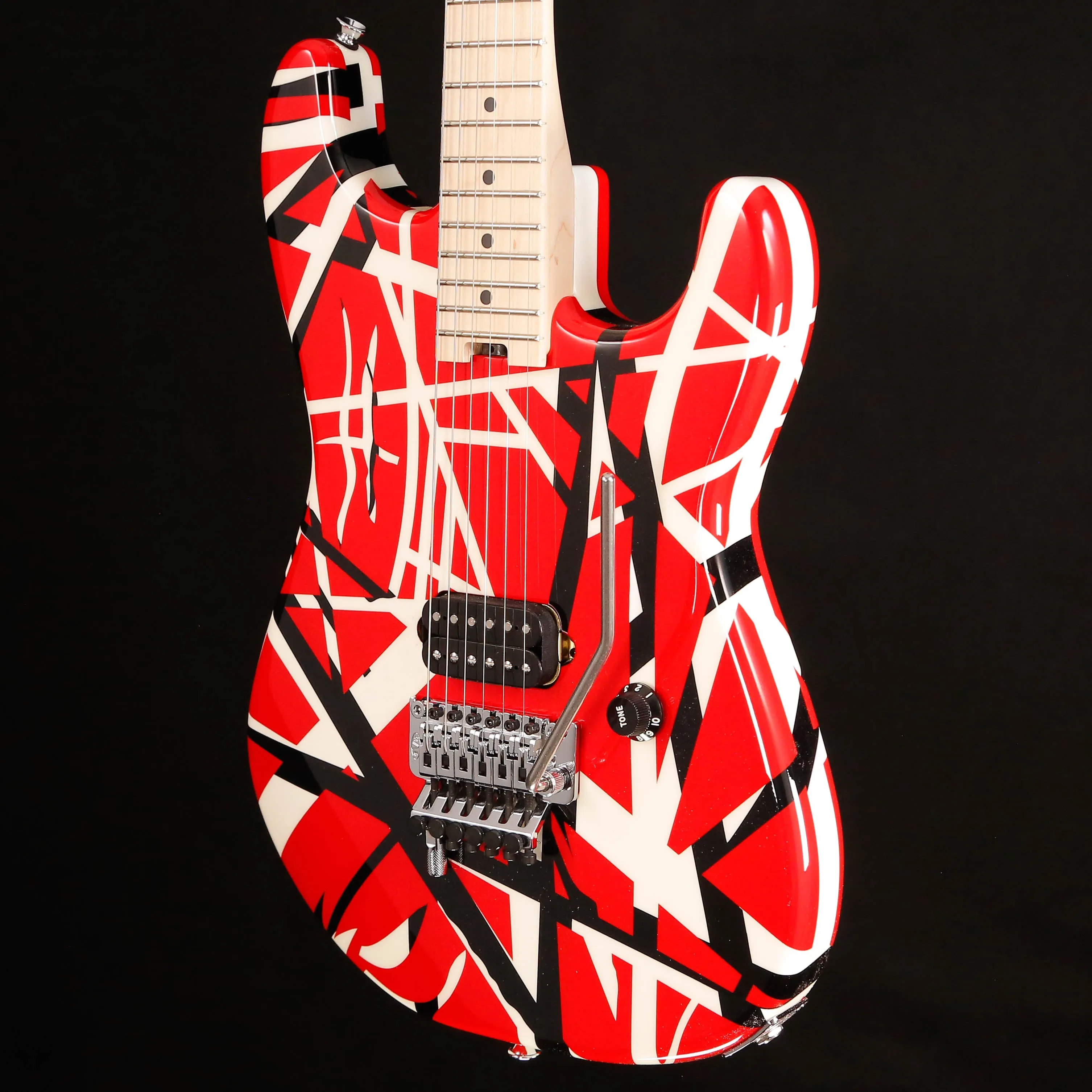 EVH Striped Series, Red w Black Stripes 8lbs 1.5oz