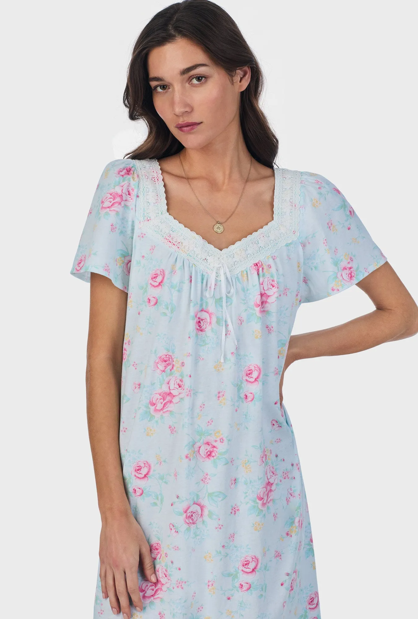 French Garden Cotton Waltz Nightgown