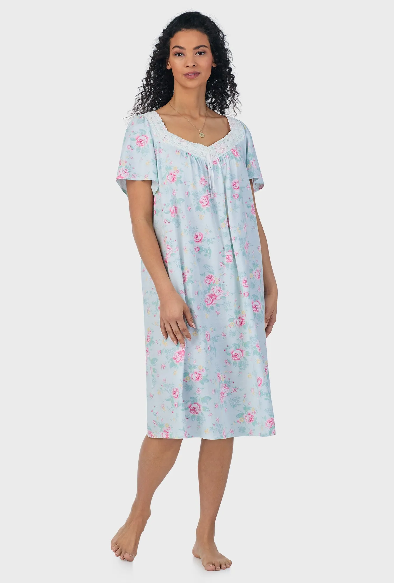 French Garden Cotton Waltz Nightgown