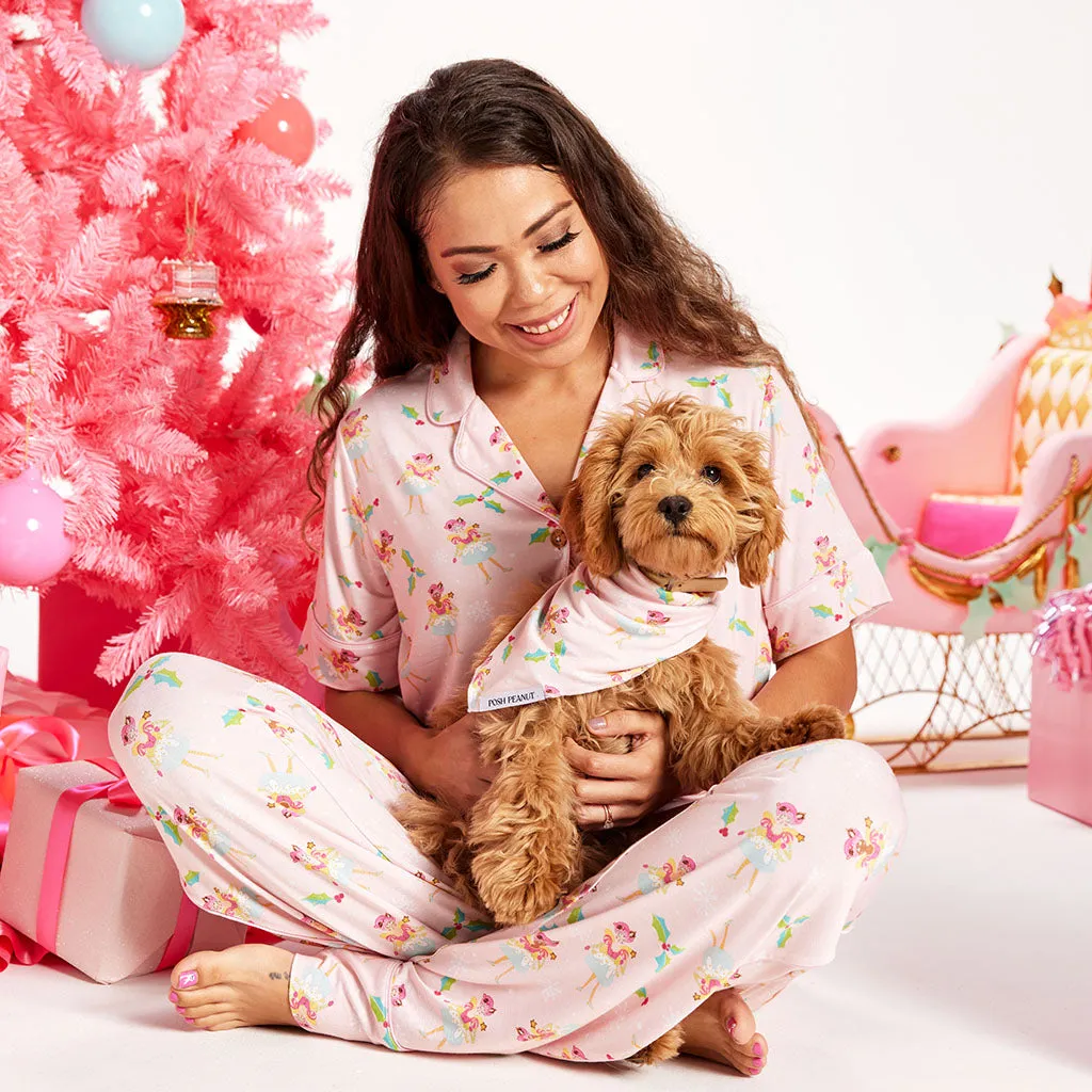 Glitterville™ Sugarplum Pixie Women's Luxe Pajama Set