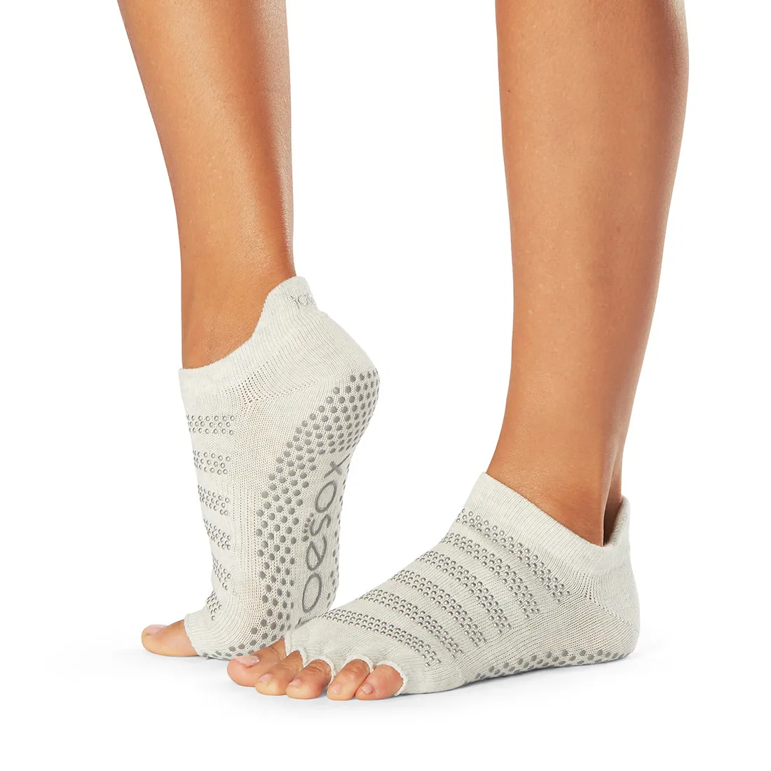 Half Toe Low Rise Grip Socks *