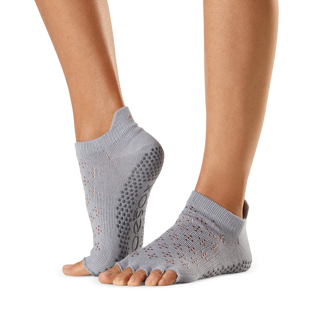 Half Toe Low Rise Grip Socks *