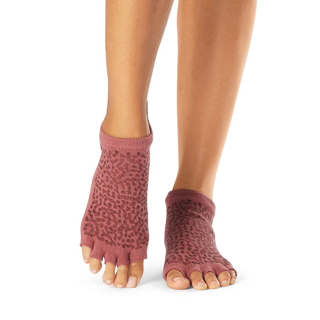 Half Toe Low Rise Grip Socks *