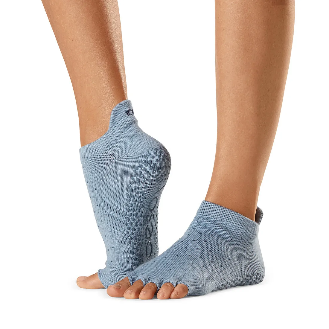 Half Toe Low Rise Grip Socks *