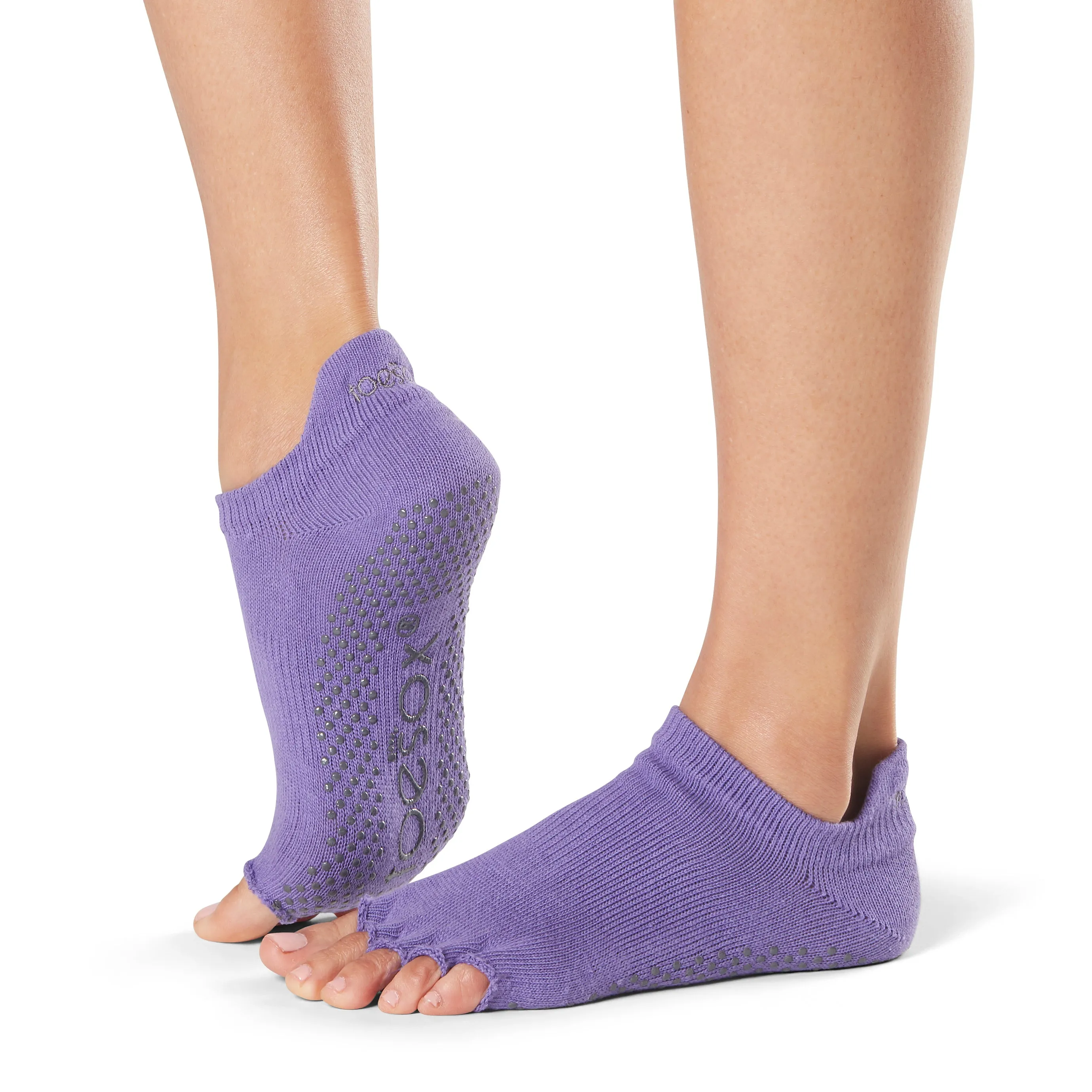 Half Toe Low Rise Grip Socks *