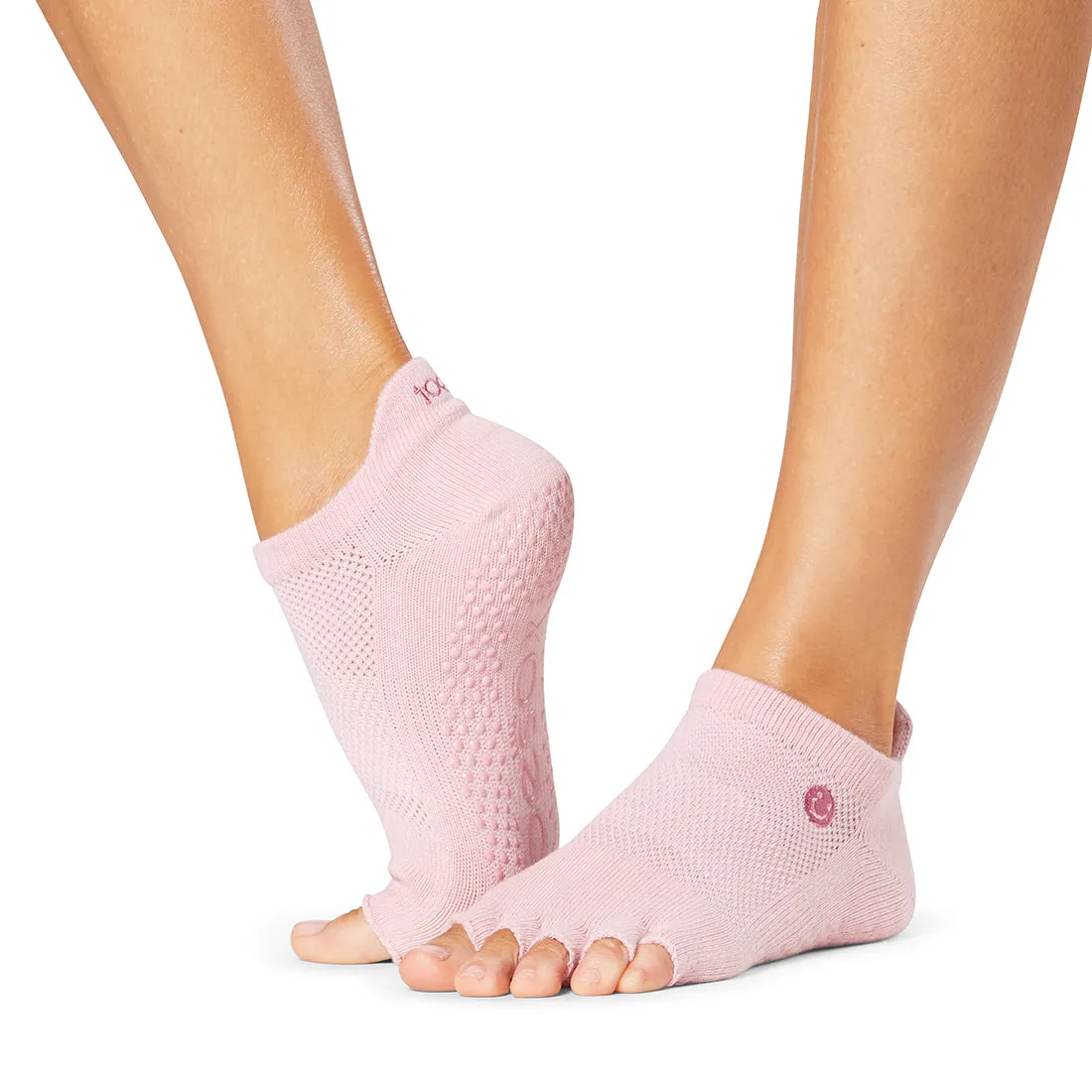 Half Toe Low Rise Grip Socks *