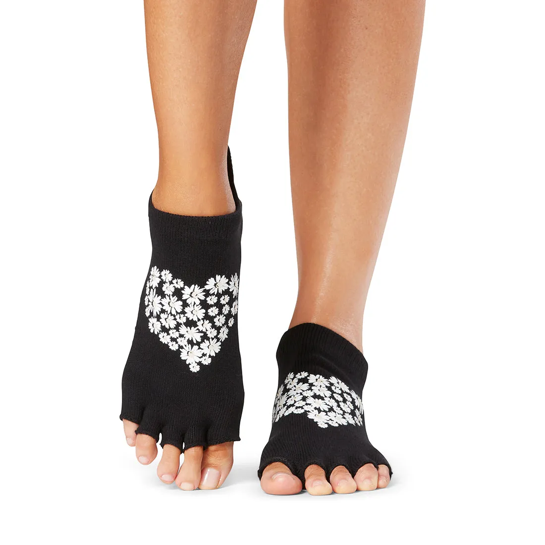 Half Toe Low Rise Grip Socks *