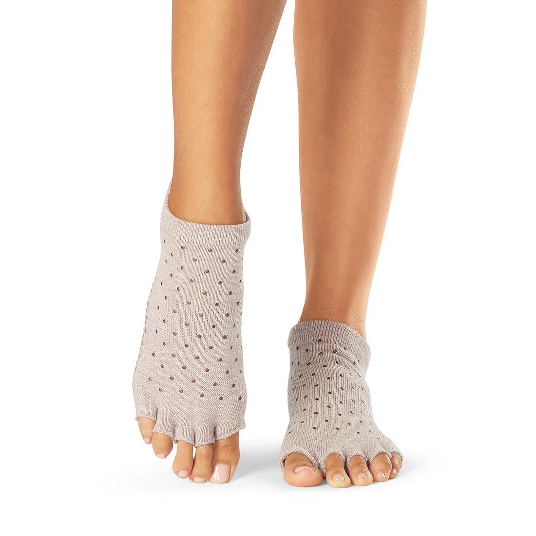 Half Toe Low Rise Grip Socks *