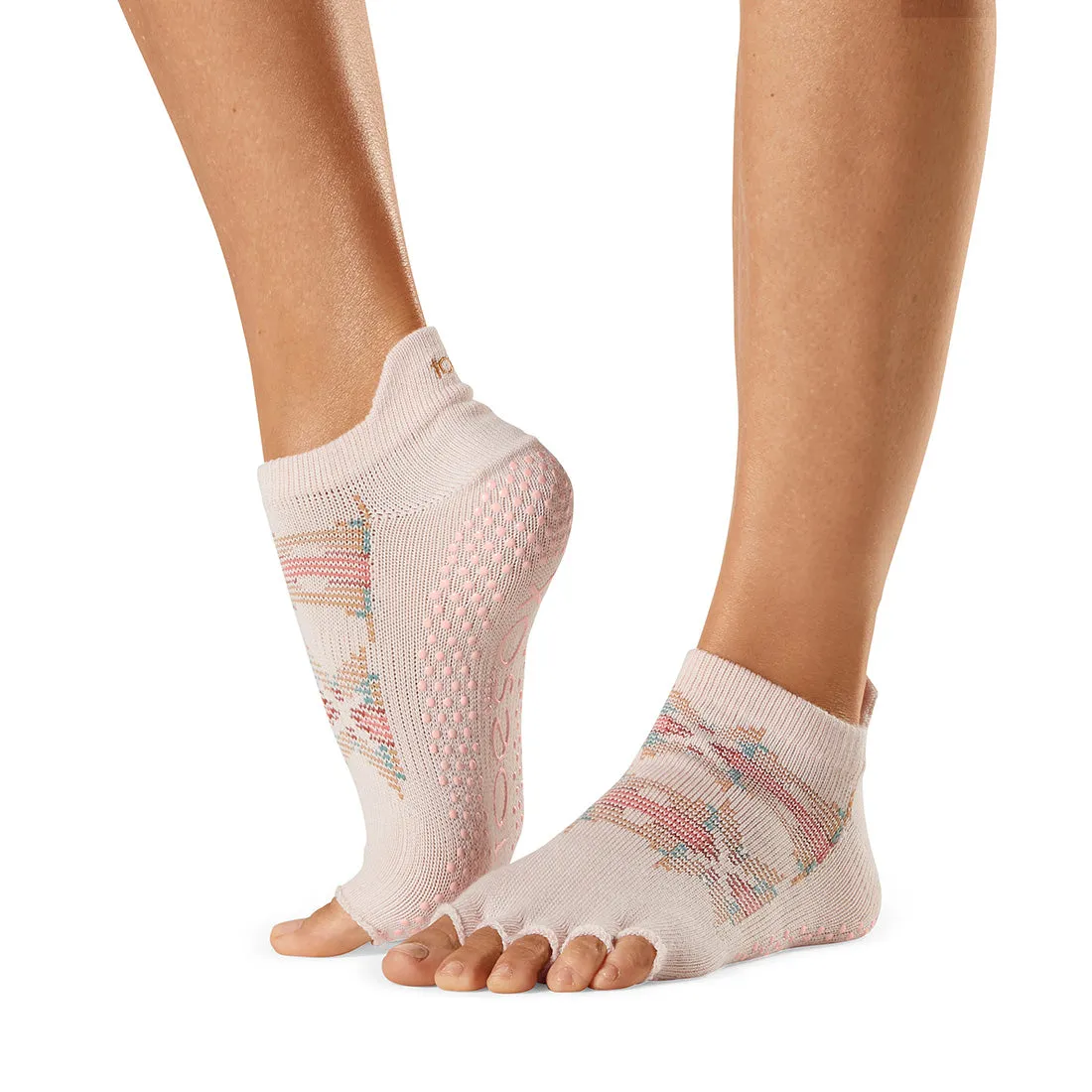 Half Toe Low Rise Grip Socks *