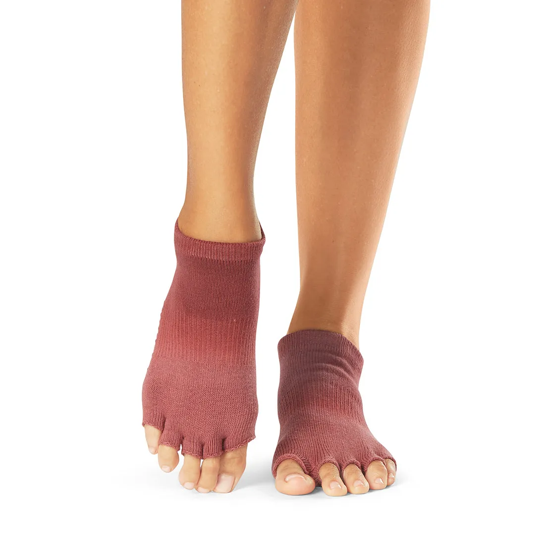 Half Toe Low Rise Grip Socks *