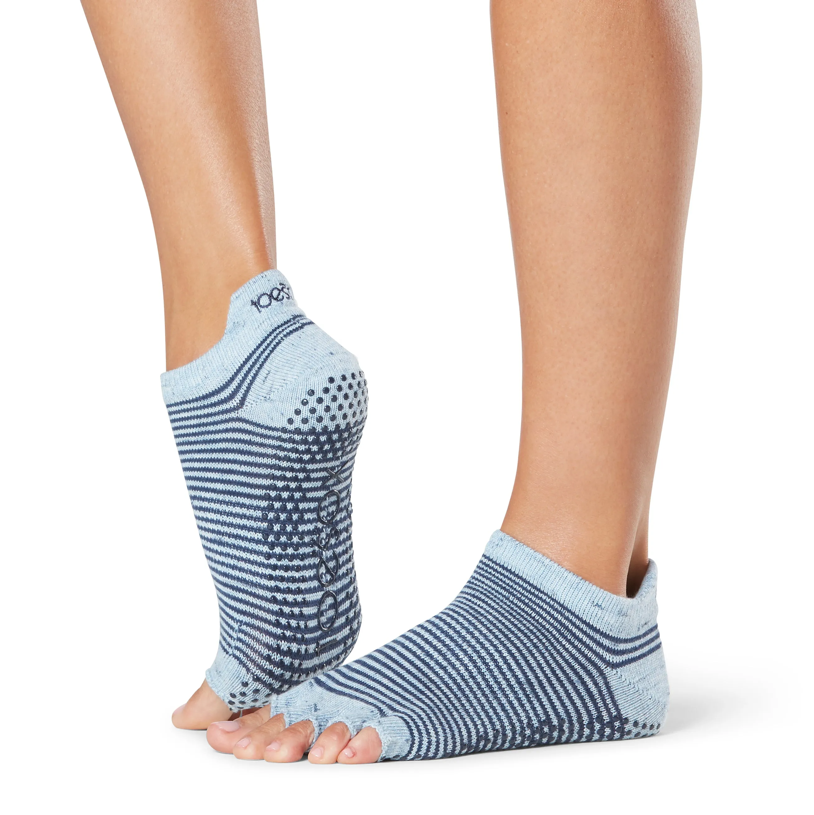 Half Toe Low Rise Grip Socks *