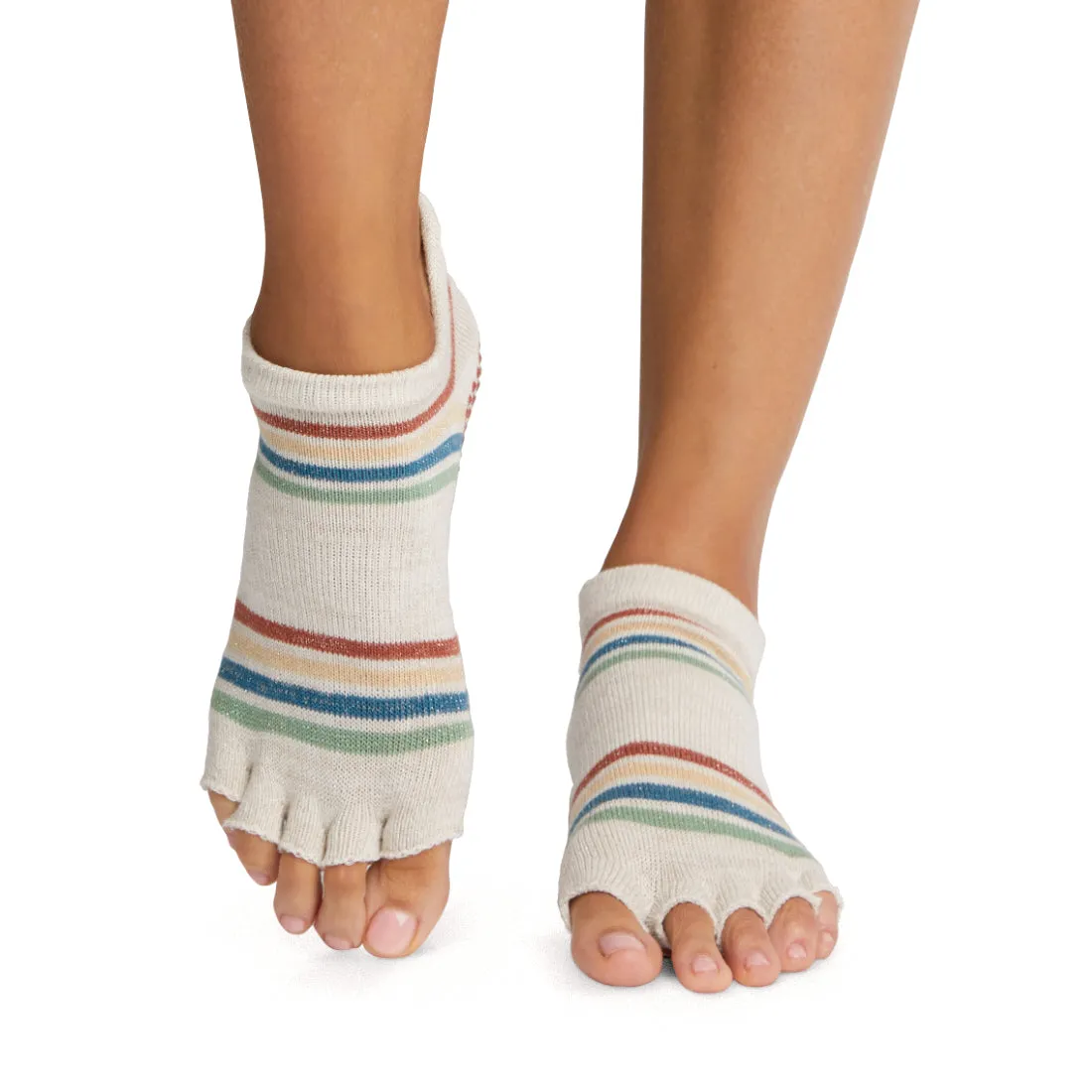 Half Toe Low Rise Grip Socks *