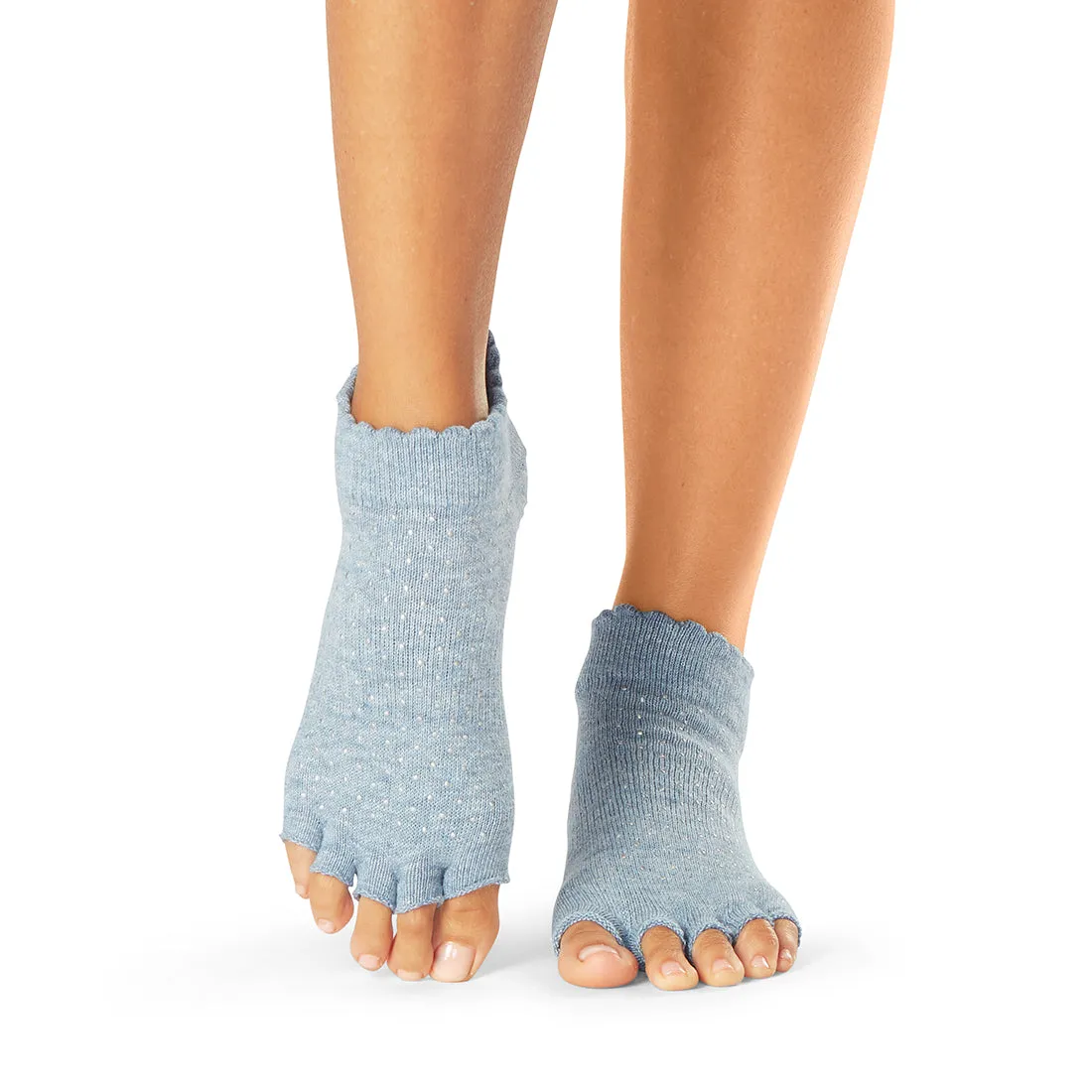 Half Toe Low Rise Grip Socks *