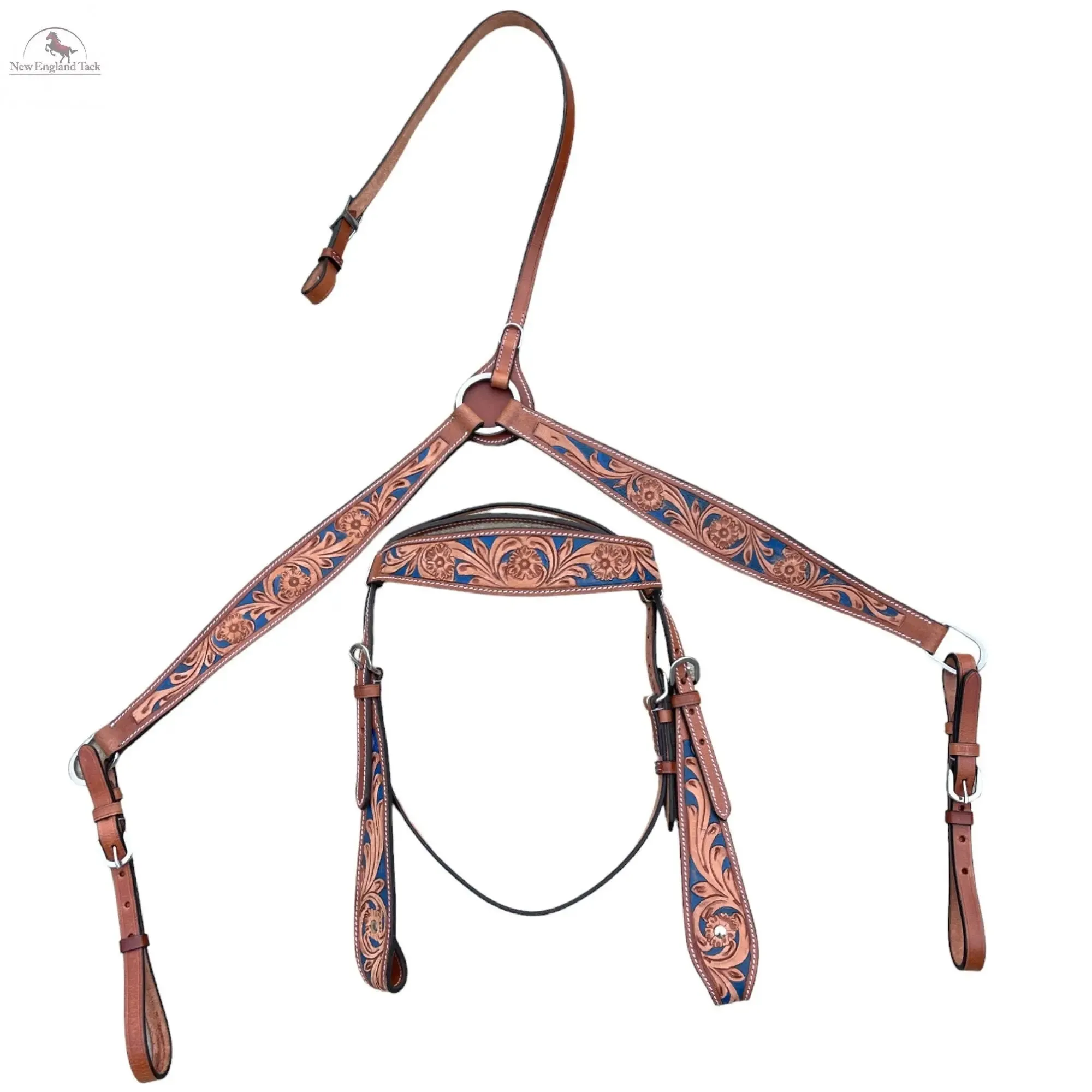 Headstall and Breast Collar Set - Leather