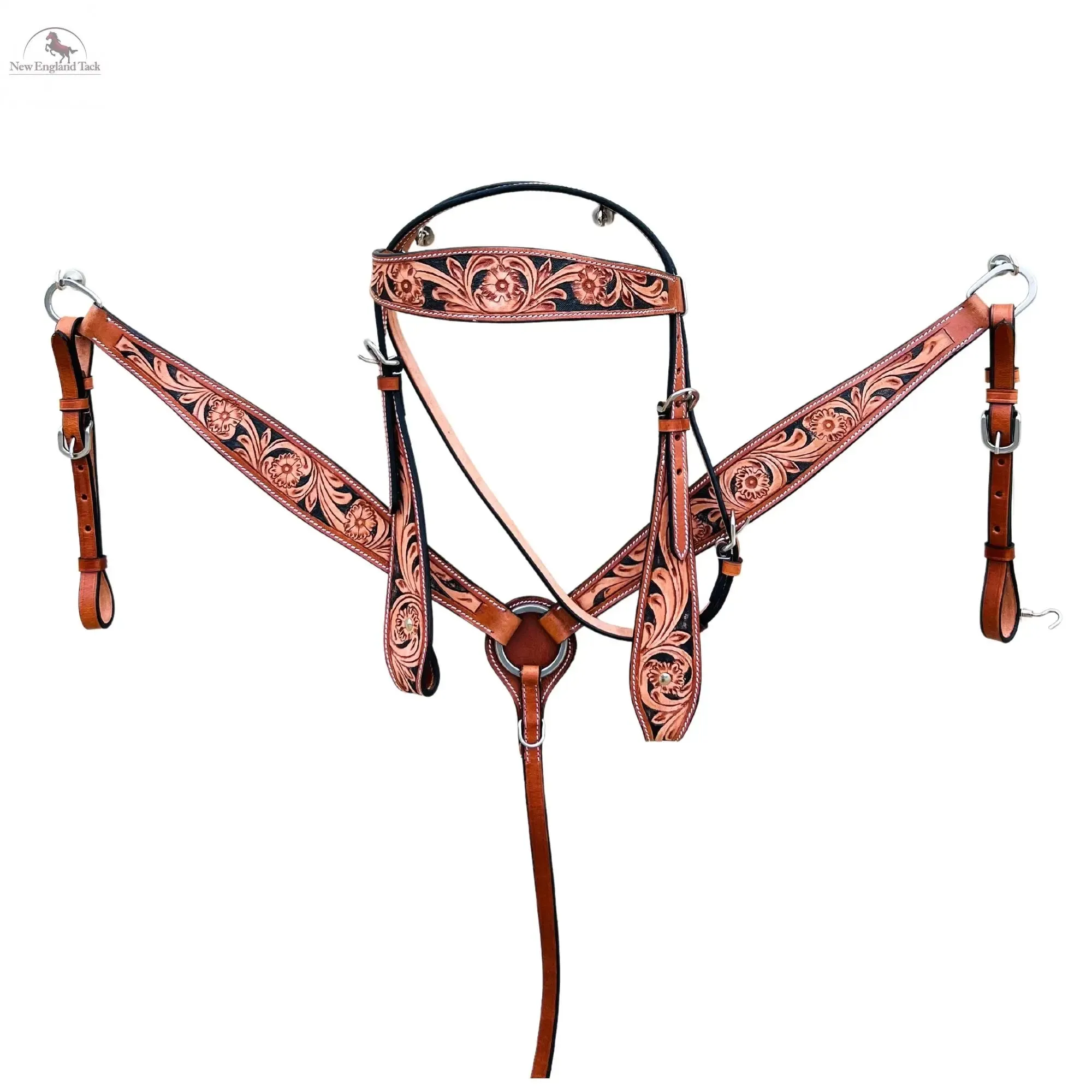 Headstall and Breast Collar Set - Leather