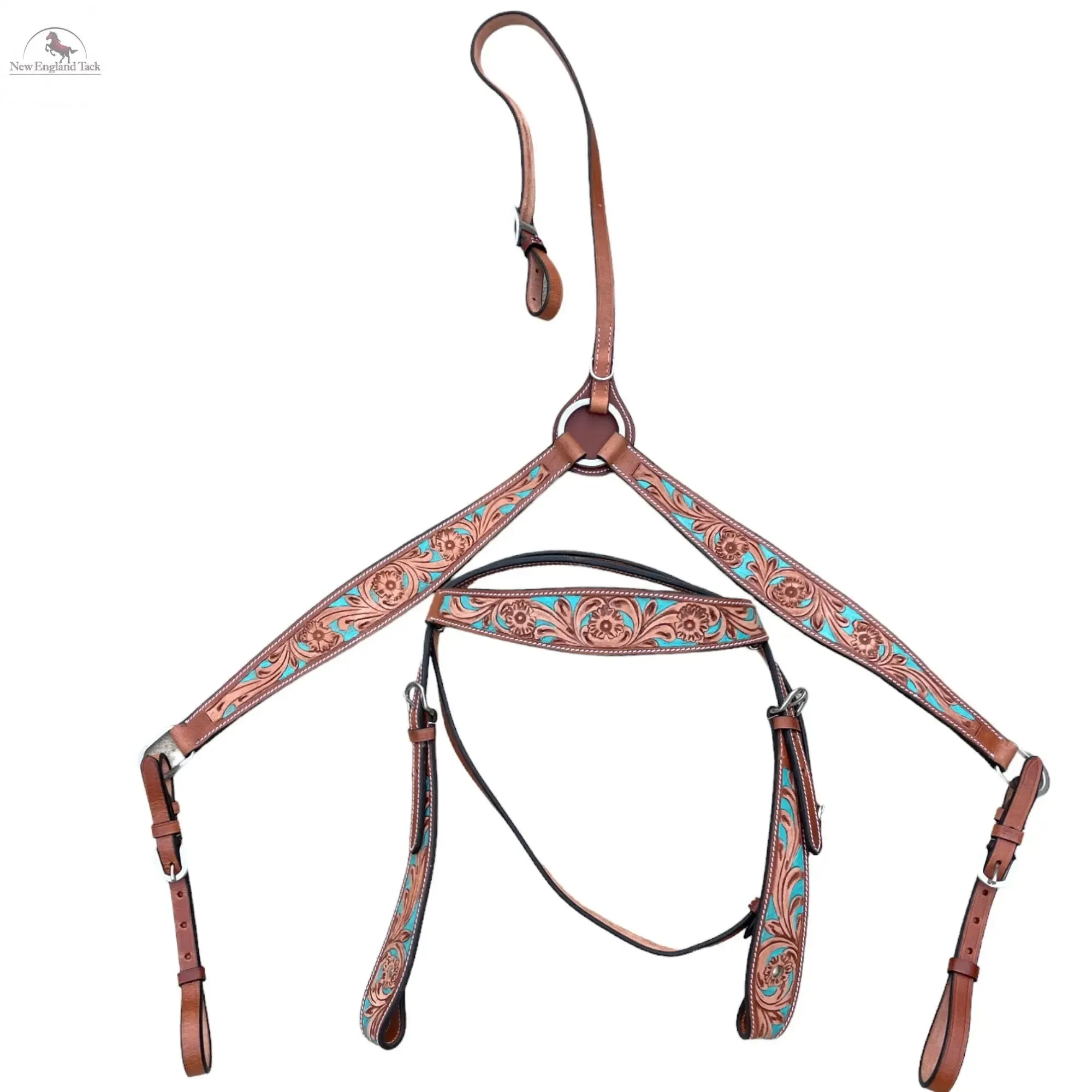 Headstall and Breast Collar Set - Leather