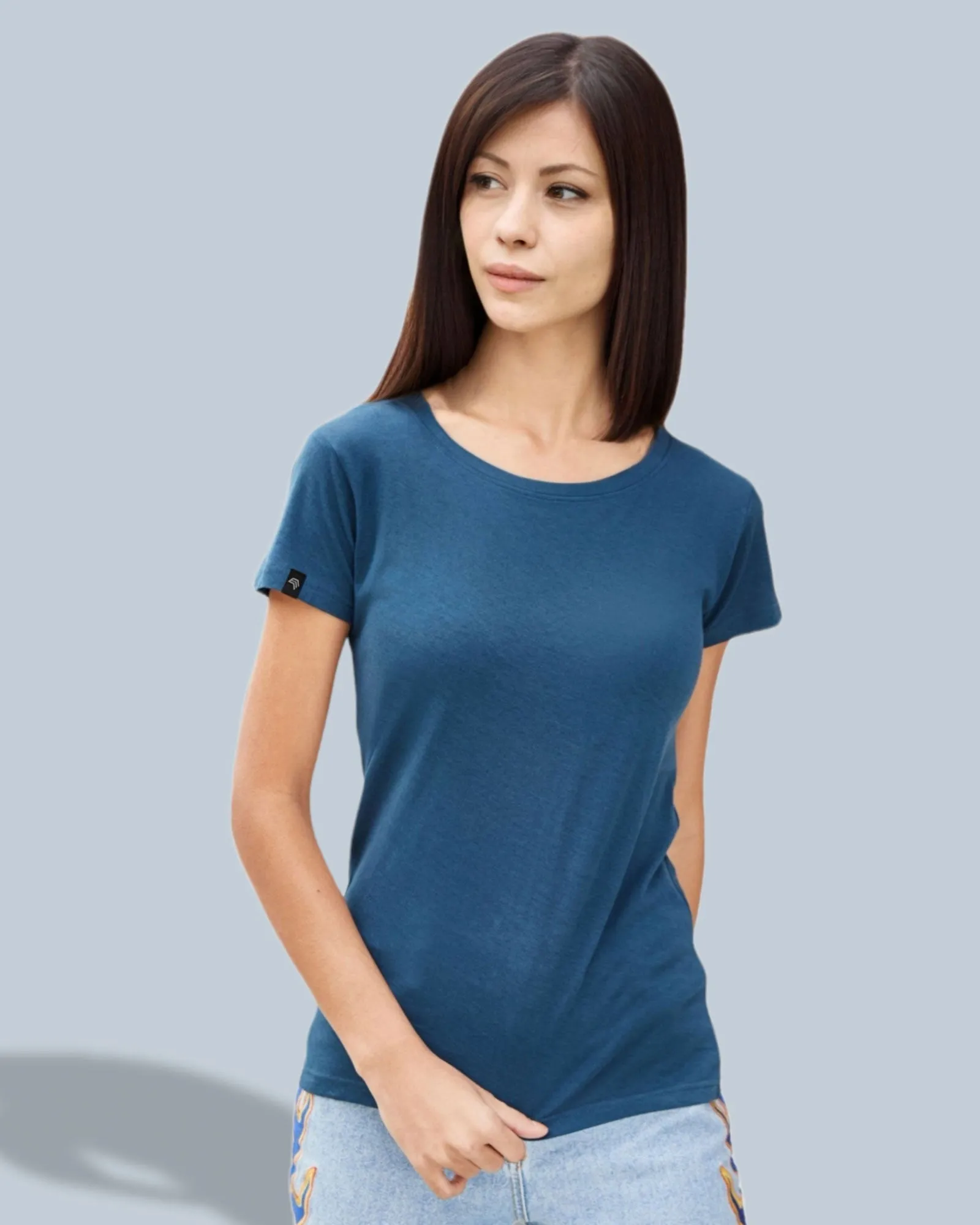 JAN 8007 ― Damen Bio-Baumwolle T-Shirt - Royal Blau