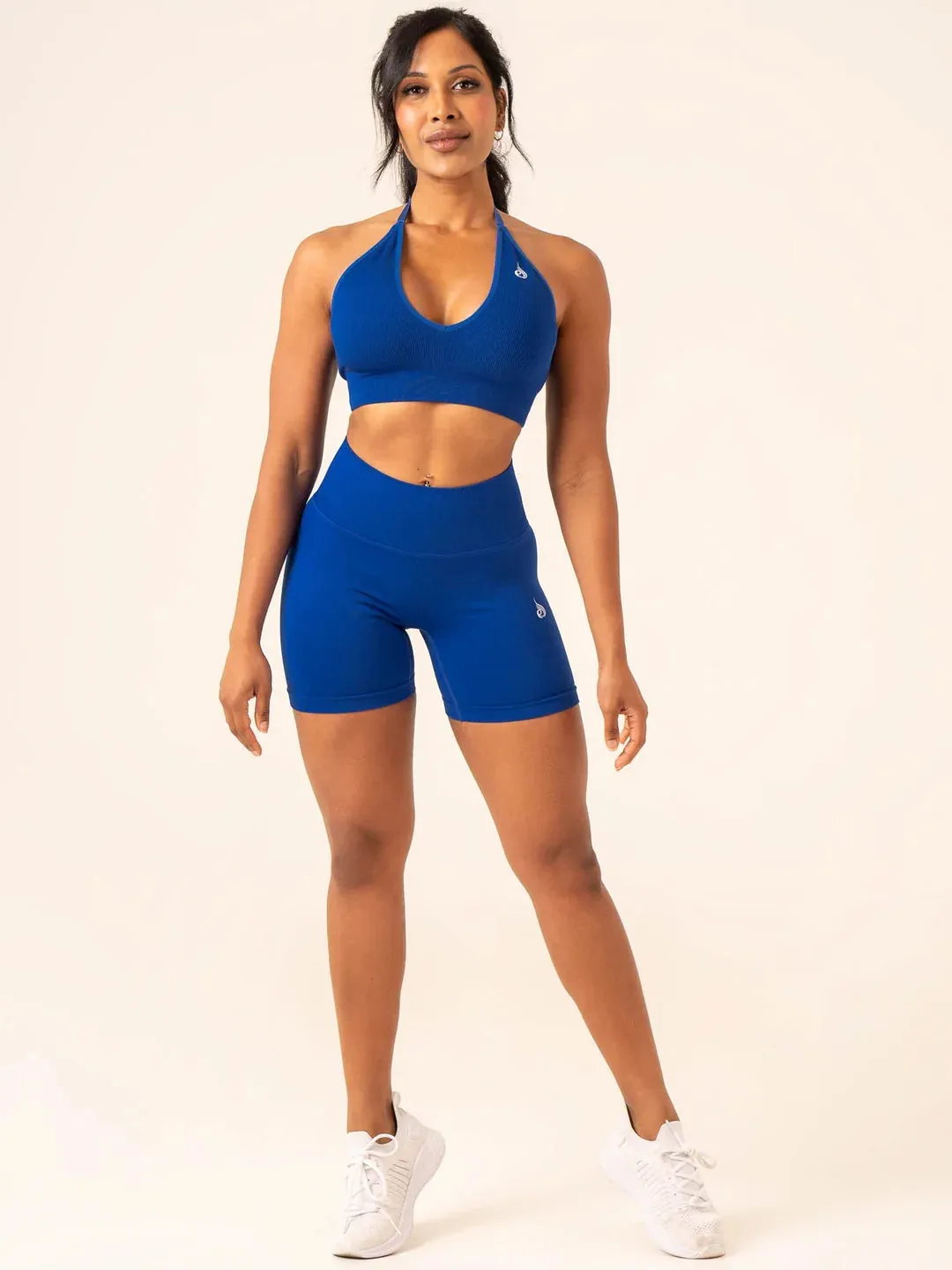 LIFT BBL SCRUNCH SEAMLESS SHORTS COBALT BLUE