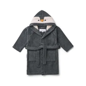 Lily Bathrobe - Penguin stone grey